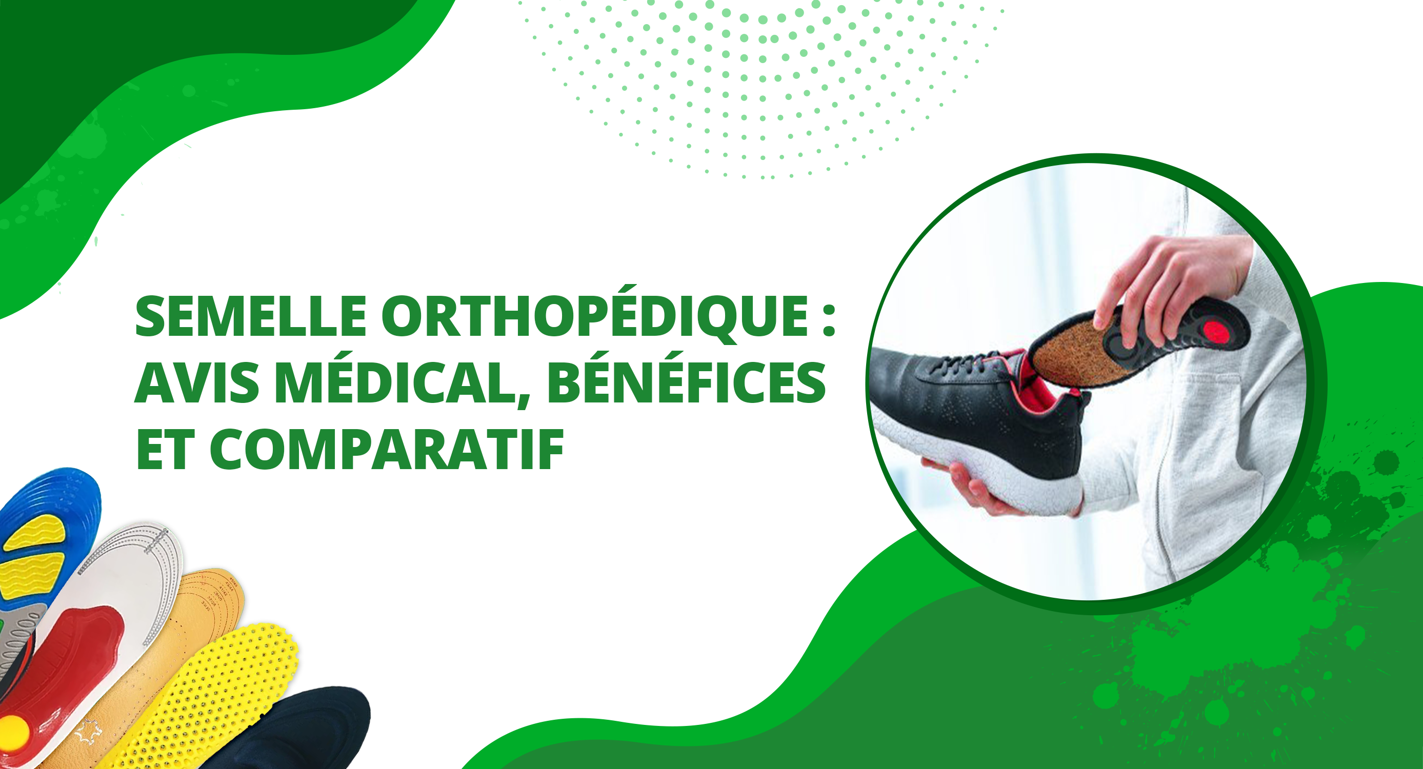 Semelles Orthopédiques Acupression Magnétiques - Soulagement Fatigue Pieds Hommes Femmes
