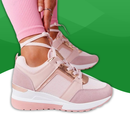 Baskets à Plateforme Compensée Respirantes pour Femme 43