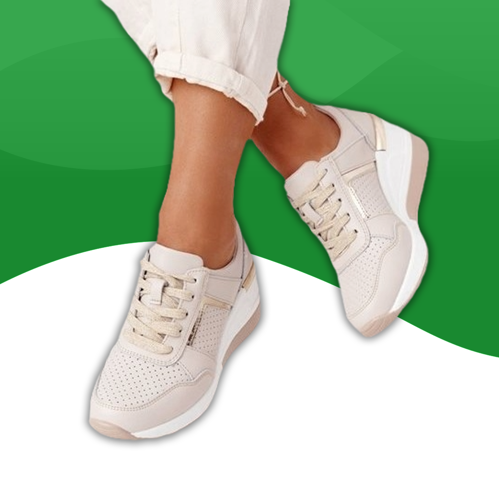 Elegante wedge sneakers voor dames Slimme voeten