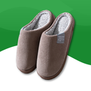 Chaussons Orthopédiques en Velours pour femmes marron