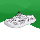 Sabots Orthopédiques à Motif Floral pour Femmes 41