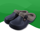 Chaussons Orthopédiques chaudes pour femmes bleu