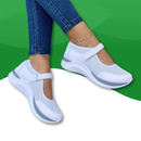 Baskets Orthopédiques Respirants pour Femmes blanc