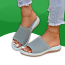 Tongs Orthopédiques Style Hippie Chic pour Femme bleu