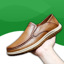 Mocassins en Cuir Véritable pour Homme marron