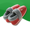 Chaussons Antidérapants Orthopédiques pour Hommes rouge