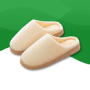 Chaussons Orthopédiques Antidérapants Confortables pour Femmes orange