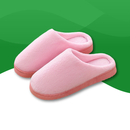 Chaussons Orthopédiques Antidérapants Confortables pour Femmes rose