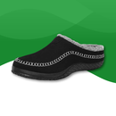 Chaussons Orthopédiques Relaxantes pour Hommes noir