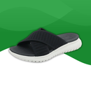 Sandales Orthopédiques en Maille Aérée pour Hommes noir