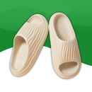 Tongs Orthopédiques Antidérapantes pour Homme blanc