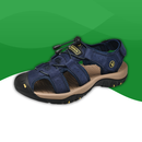 Sandale Orthopédique Estivale en Tissu Résistant pour Homme bleu