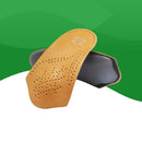 Demi Semelles <br> Talon en Cuir