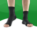 Chausettes de compression <br> Anti-douleur-39-42-Noir et blanc-