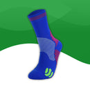 Chausettes de compression <br> Antidérapantes-35-moyen bleu-