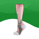 Chausettes de compression <br> Cyclisme-42-rose-