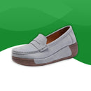 Chaussures orthopédiques <br> Cuir Naturel-35-Gris clair 1-