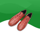 Chaussures orthopédiques <br> Cuir Veritable-39-Rouge-