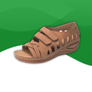Sandales Orthopédiques <br> Femme Confort-35-Marron clair-