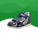 Sandales Orthopédiques Garçon <br> Bout Fermé-21-Bleu marine-