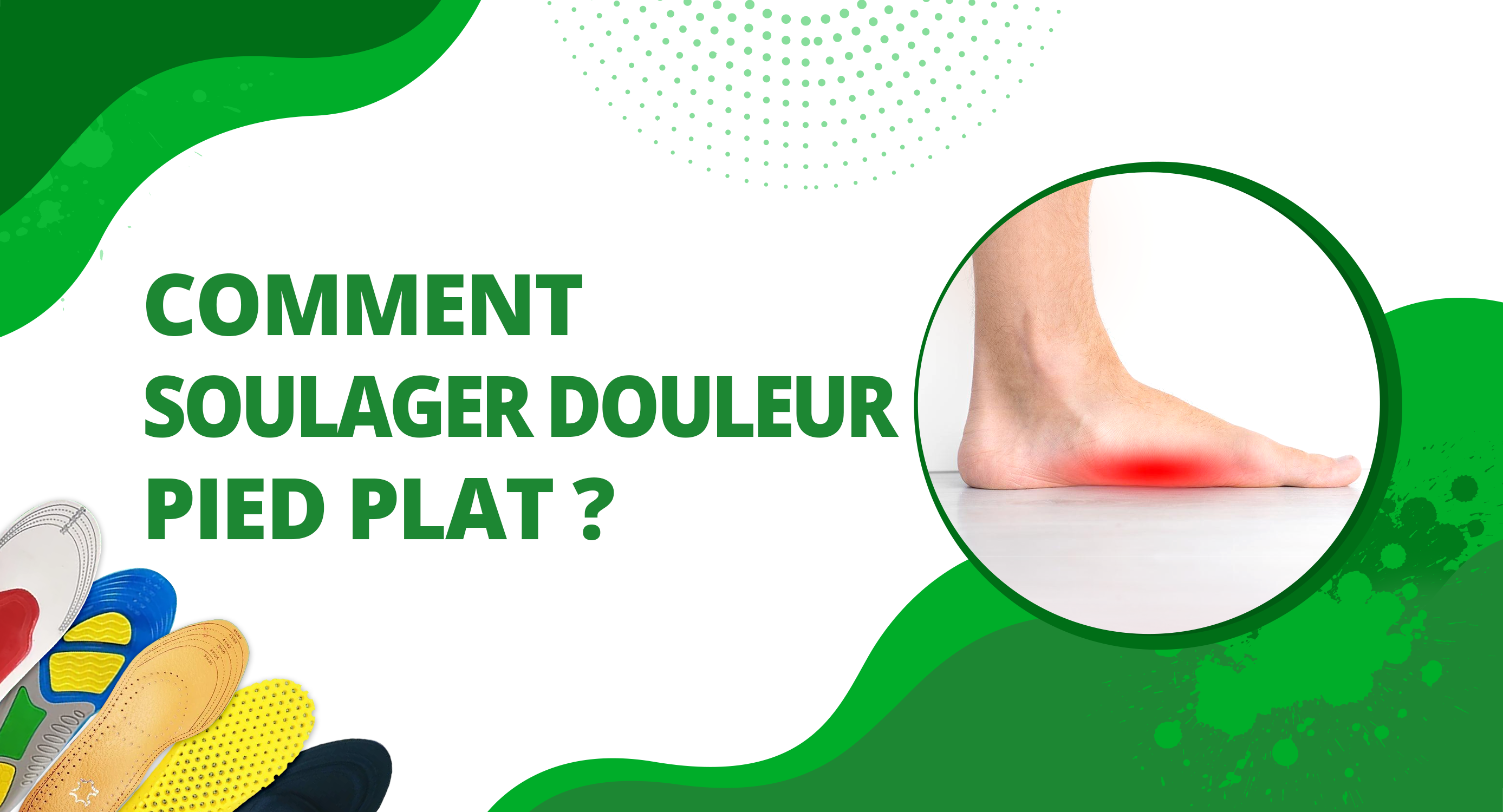 comment apaiser une douleur au pied