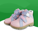 Bottines orthopédiques pour enfants rose