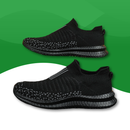 Baskets Orthopédiques Ajustables pour Hommes noir