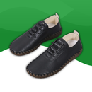 Mocassins à Lacets Mixtes pour Toutes Saisons noir