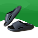 Tongs orthopédique ultra confortables pour homme gris