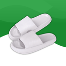 Claquettes Orthopédiques Antidérapantes Unisexes blanc