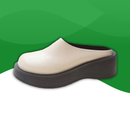 Sabots Vintage Tendance pour Femmes blanc