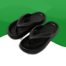 Sandales Orthopédique avec Semelle Épaisse pour Plage noir