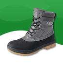 Bottes orthopédiques hivernales gris