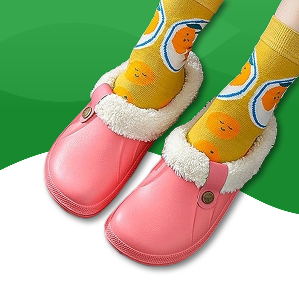 Dames - 41 - Orthopedische pantoffels - Zwart - Klittenband