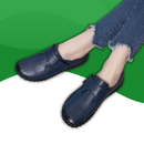 Mocassins Orthopédiques Élégants et Intemporels bleu