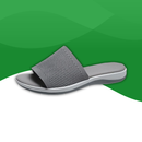 Tongs Orthopédiques Style Hippie Chic pour Femme gris