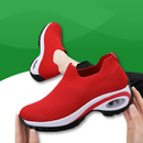 Baskets Orthopédiques Aérées pour Femmes
 rouge