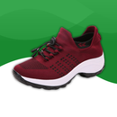 Chaussures Orthopédiques de Sport pour Hommes rouge