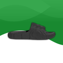 Tongs Texturées et Antidérapantes pour Hommes noir