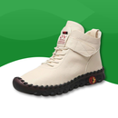 Bottines orthopédiques hivernaux beige