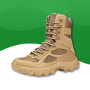 Bottes de Moto Orthopédiques pour Sécurité marron