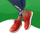 Baskets Orthopédiques pour Femmes en Blanc avec Lacets 43