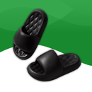 Sandales Orthopédiques à Semelle Épaisse pour Femmes noir