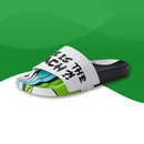 Claquettes de plage orthopédiques pour hommes noir