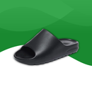 Tongs Orthopédiques Monochromes pour Hommes noir