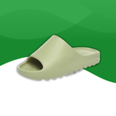 Tongs Orthopédiques Monochromes pour Hommes vert