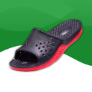 Claquettes Orthopédiques Confortables pour Hommes rouge