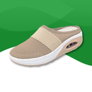 Baskets Orthopédiques à Maille Perforée et Bulles d’Air
 beige