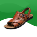 Sandales Orthopédiques Élégantes en Similicuir pour Homme beige