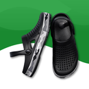 Chausson Orthopédique Confortable et Aéré pour Homme noir